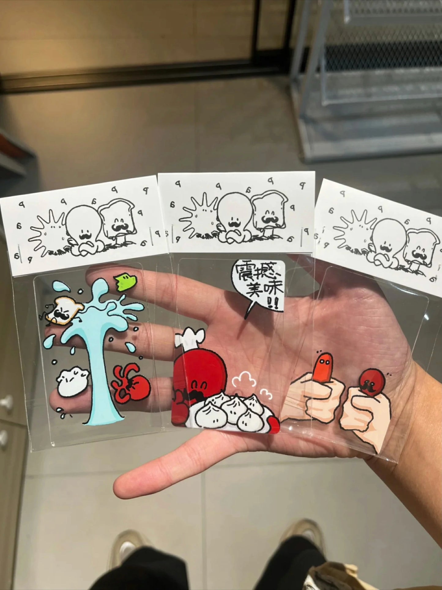 Acrylic Clear Card ®️Papafish