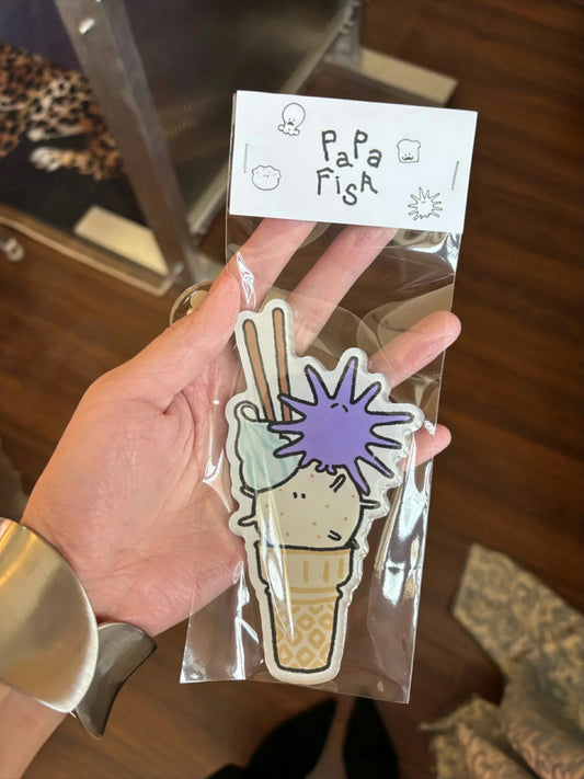 Large Fridge Magnet ®️Papafish