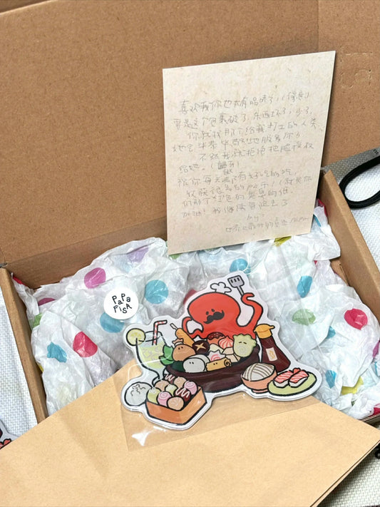 Papa Oden ®️Papafish Fridge Magnet