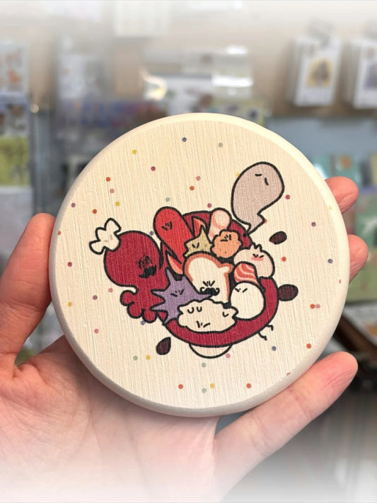 Papafish & Friends Coaster®️Papafish