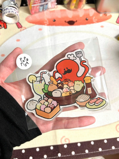 Papa Oden ®️Papafish Fridge Magnet