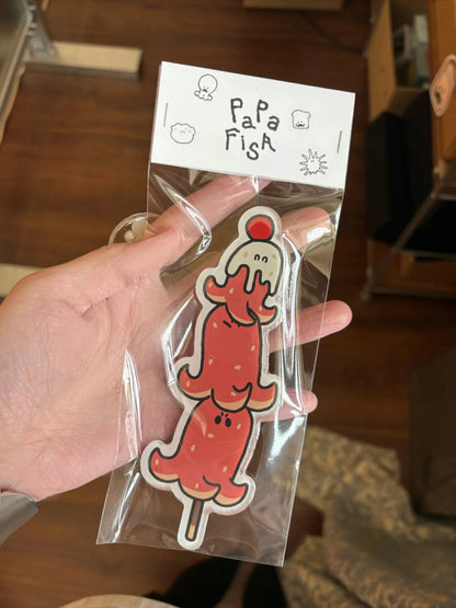 Large Fridge Magnet ®️Papafish