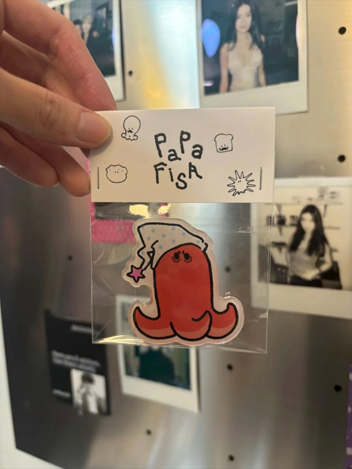 Sleepy Series ®️Papafish Acrylic Keychain